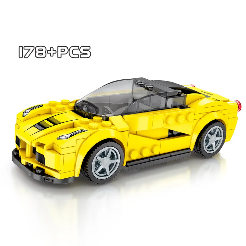 Technic Speed чемпионы модель автомобиля строительные блоки игрушки для детей