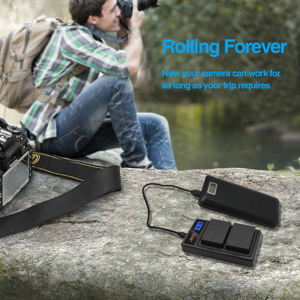 Аккумулятор LP-E10 LPE10 для камер Canon EOS Rebel T3 T5 T6 T7 1100D1200D 1300D Kiss X50 X70 на 1020 мАч с зарядным устройством.