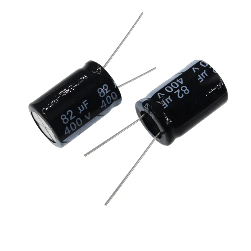 Алюминиевый электролитический конденсатор 82MFD 400 В 82 мкФ 16*25 мм радиальный 82mf400v