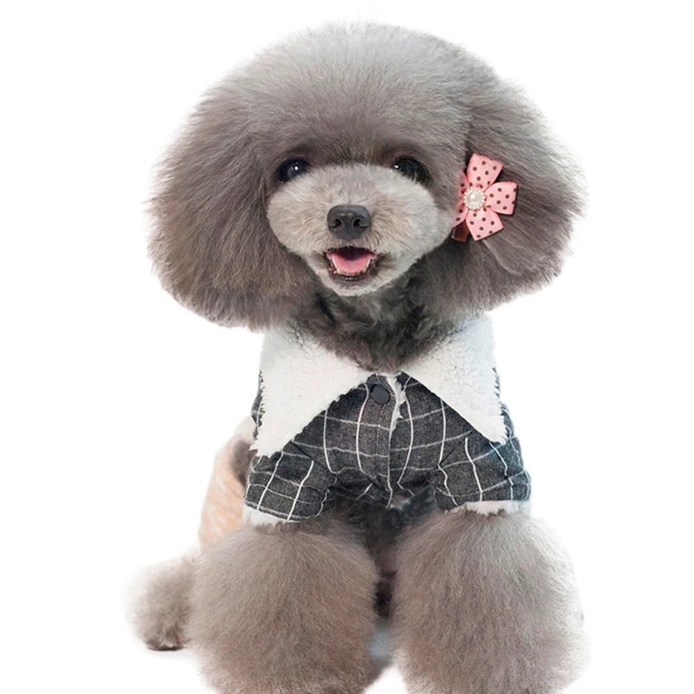 Одежда для собак зимний теплый мягкий хлопковый костюм на четыре лапы куртки