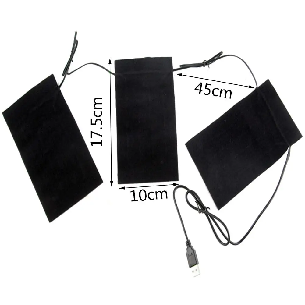 Полезная одежда Электрическое отопление ткань USB Температура с подогревом