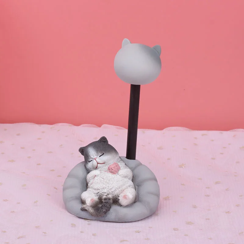 Кот лампа орнамент подарки Kitty ночной Светильник для девочек-подростков детское