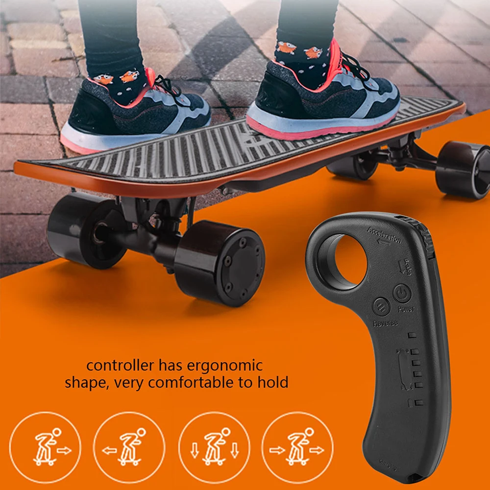 

Durable Electric Skateboard Remote Controller Substitute Control Mainboard Longboard Single Drive With 36V Led Indicator Light