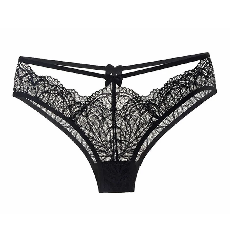 

Women Underpants Sexy Lace French Transparent Temptation Seamless T-shaped Underpants
