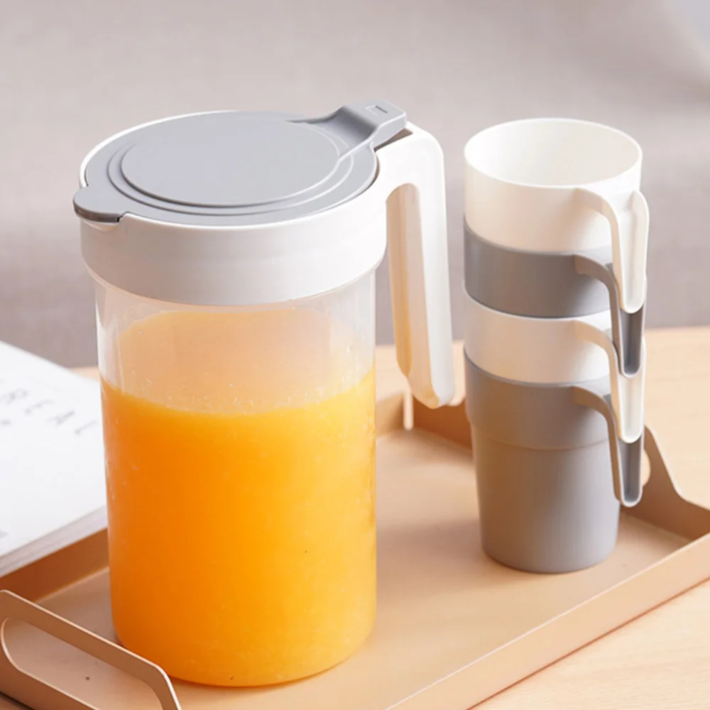 

Large Capacity Kettle Household Cold Drink Kettle Water Kettle with Cups