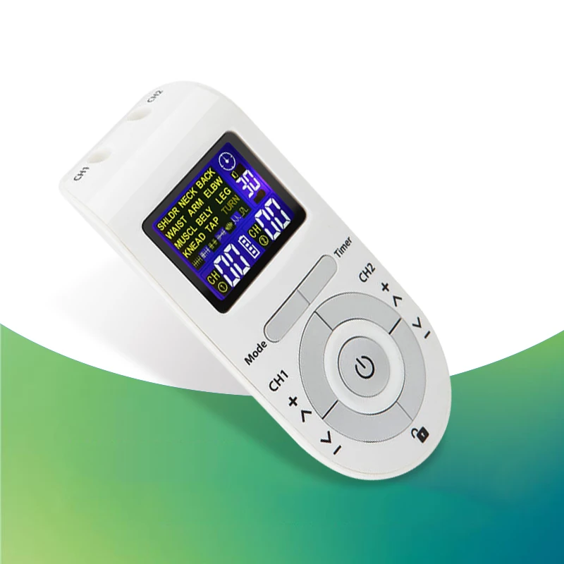 Электронный импульсный массажер с двойным выходом 12 режимов| |