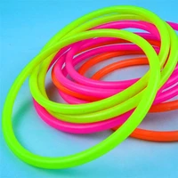 toy sports children toys 10pcs 15cm outdoor colorful plastic hoopla rings throwing circles for children kid fun sport toy