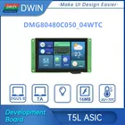 DWIN 5-дюймовый 800x480 TFT ЖК-дисплей HMI Сенсорный экран низкая цена экономически выгодная фотография