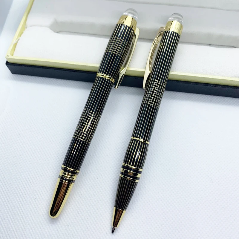 

metal Rose Gold Black Rollerball Pen ballpoint pen gel pens