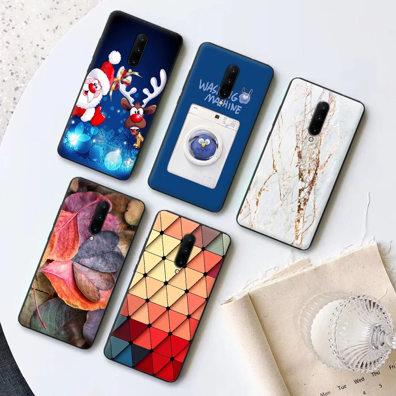 Чехол для телефона OnePlus 7 Pro тонкий гибкий ТПУ чехол Funda 1 + 6 T силиконовая задняя