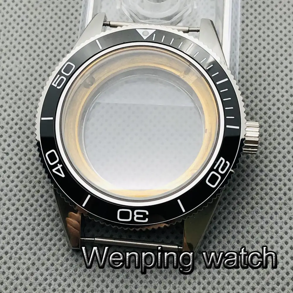 Керамический чехол с сапфировым стеклом 41 мм подходит для Miyota 8205/8215/821A ETA 2836 DG2813/3804