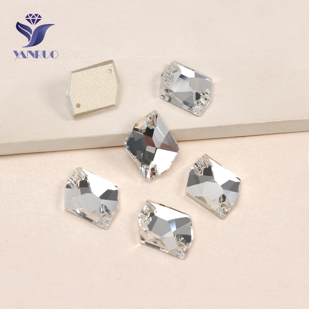 YANRUO 3265 космический Топ Кристалл пришить шитье аппликация из страз камни и