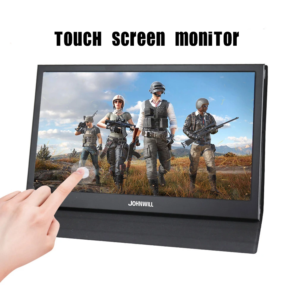 13,3 дюймов/15,6 дюймов сенсорный экран ЖК-мониторы портативный hdmi для компьютера PS4 Xbox 360 ЖК-дисплей Raspberry Pi 3 B 2B
