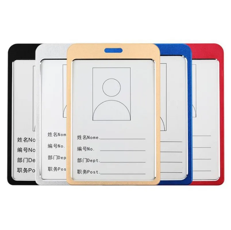 Держатели для визиток металлические мужчин и женщин 1 шт. держатель банковской