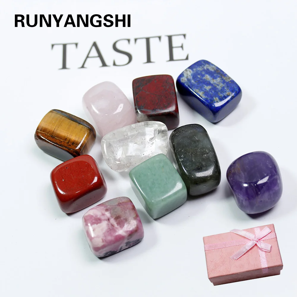 10 шт./коркор. большой размер натуральная чакра разобранный камень минеральный