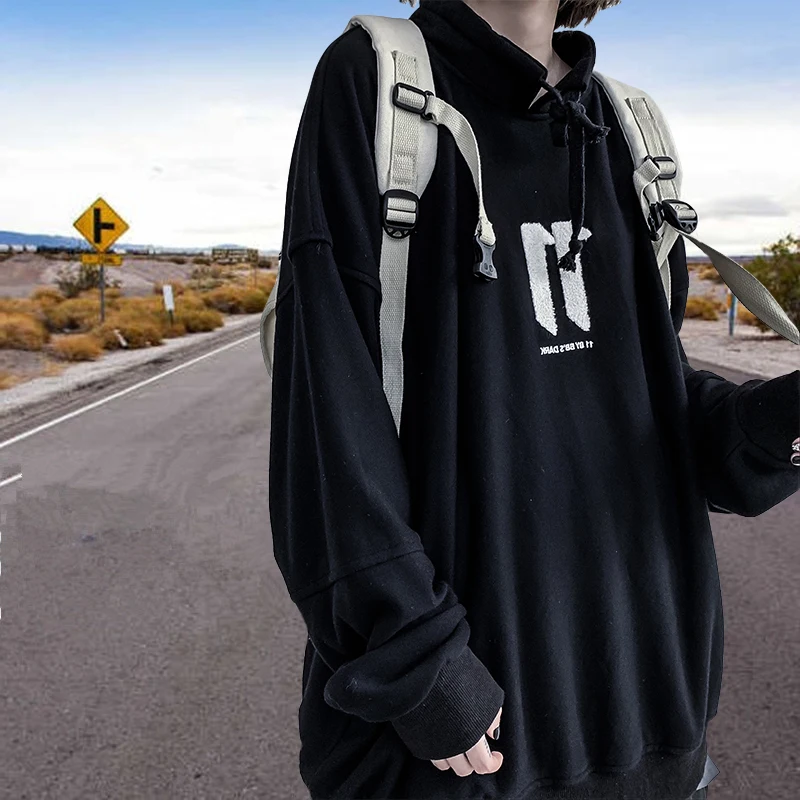 

Harajuku Hoodie Japanese Sweatshirt Men/Women Hip Hop Pullover Hoodies Streetwear Casual Tops Hipster Autumn 2019