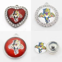 us ice hockey team florida dangle charms diy necklace earrings bracelet bangles buttons sports jewelry