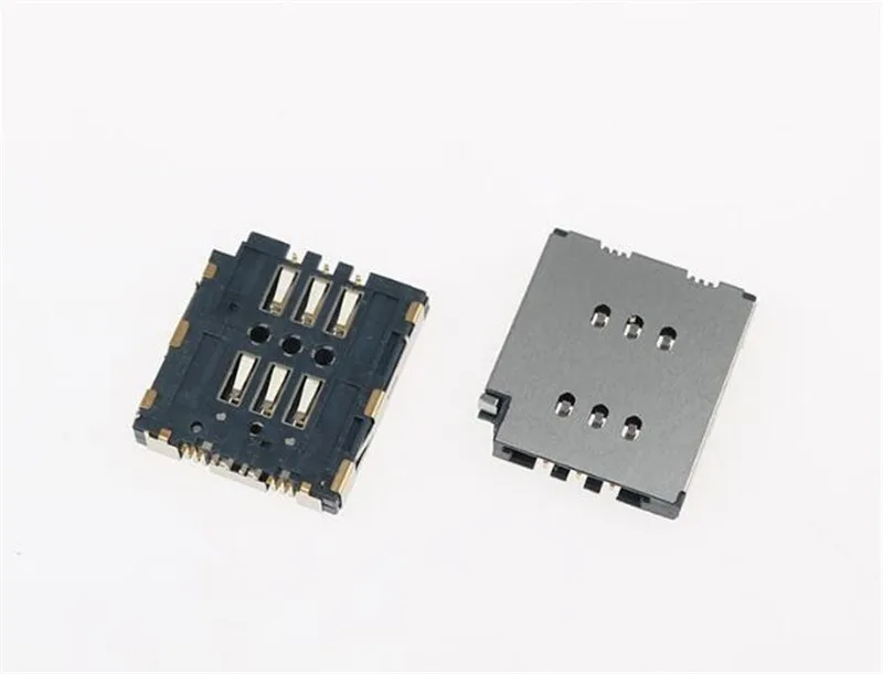10 компл./лот Новая Sim Card Reader+ Sim лоток для iPhone X XS XR XS MAX черный/серебро/золото