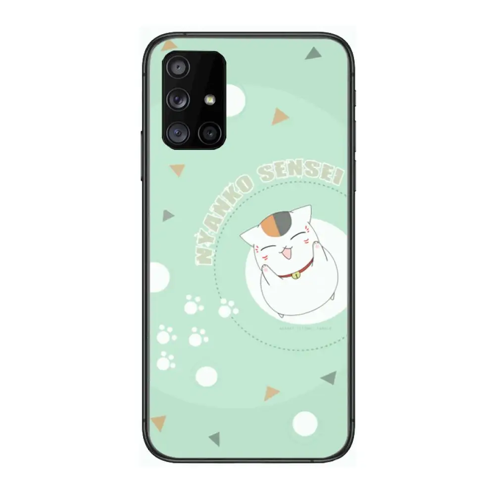 

Natsume's Book of Friends Phone Case Hull For Samsung Galaxy A 90 50 51 20 71 70 40 30 10 80 E 5G S Black Shell Art Cell Cover