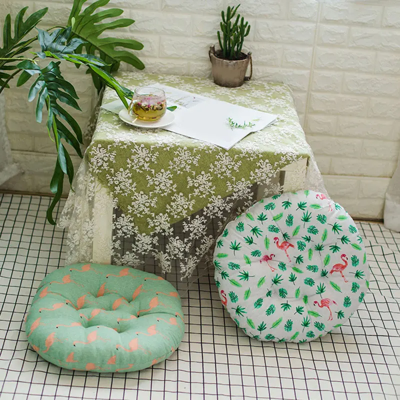 

Round Chiar Cute Seat Cushion Printed Office Seat Cushions Multicolor Sofa Pillow Fashion Chair Cushion Creative Home Supplies