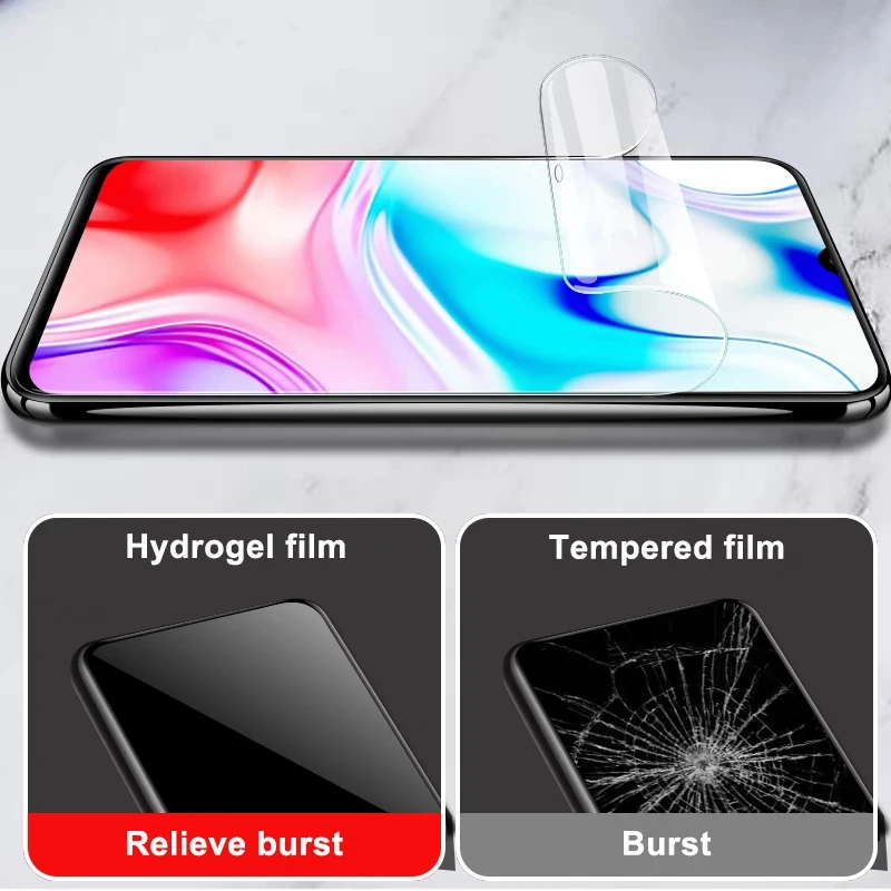 Гидрогелевая пленка для Tecno Camon 17 Pro P 16 Premier SE S 15 Air Spark 7 7T Pova 2 Защитная экрана |