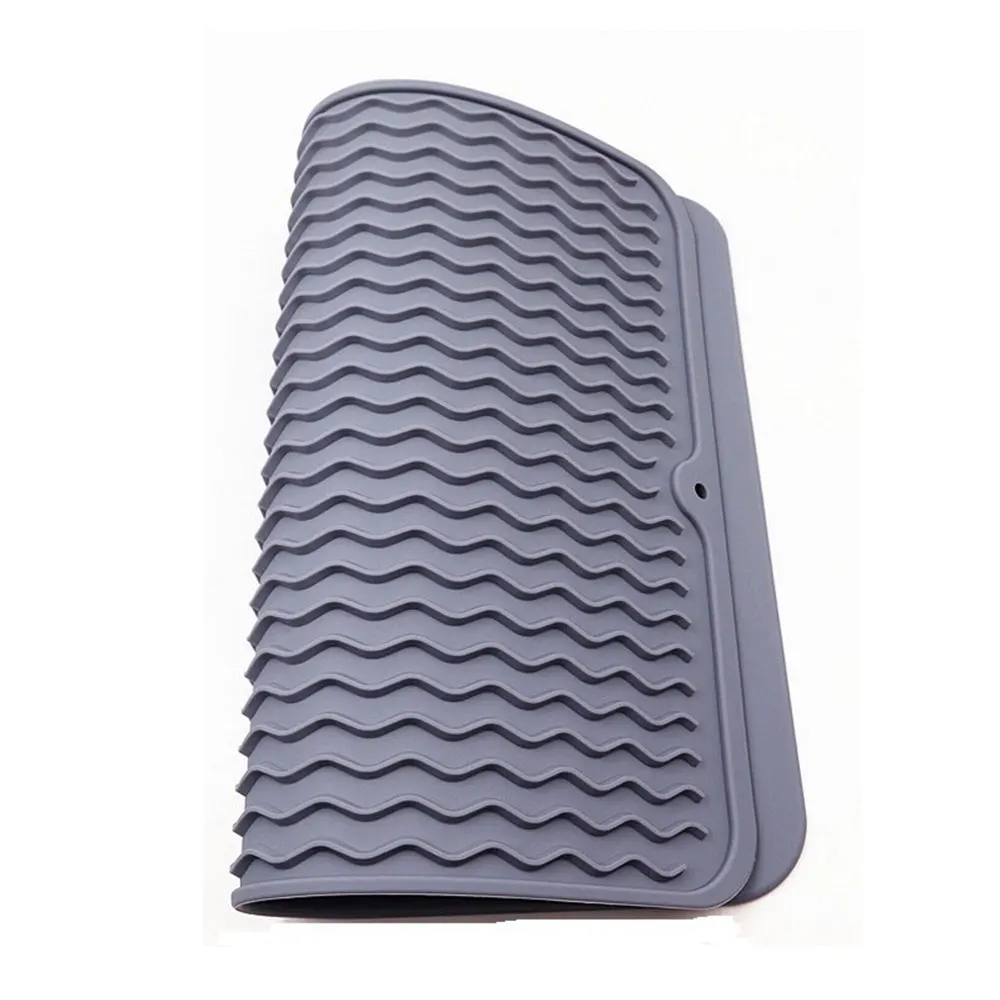 Силиконовые коврики для сушки посуды толщина 30*40 см термостойкий поднос
