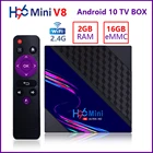 Приставка Смарт-ТВ H96 MINI V8, Android 10, 2 + 162,4 ГГц, Wi-Fi