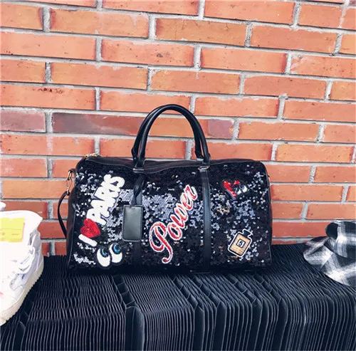 Черный Дорожные сумки, спортивные сумки Bolsas Para Mujeres Y Damas - Цвет: Черный