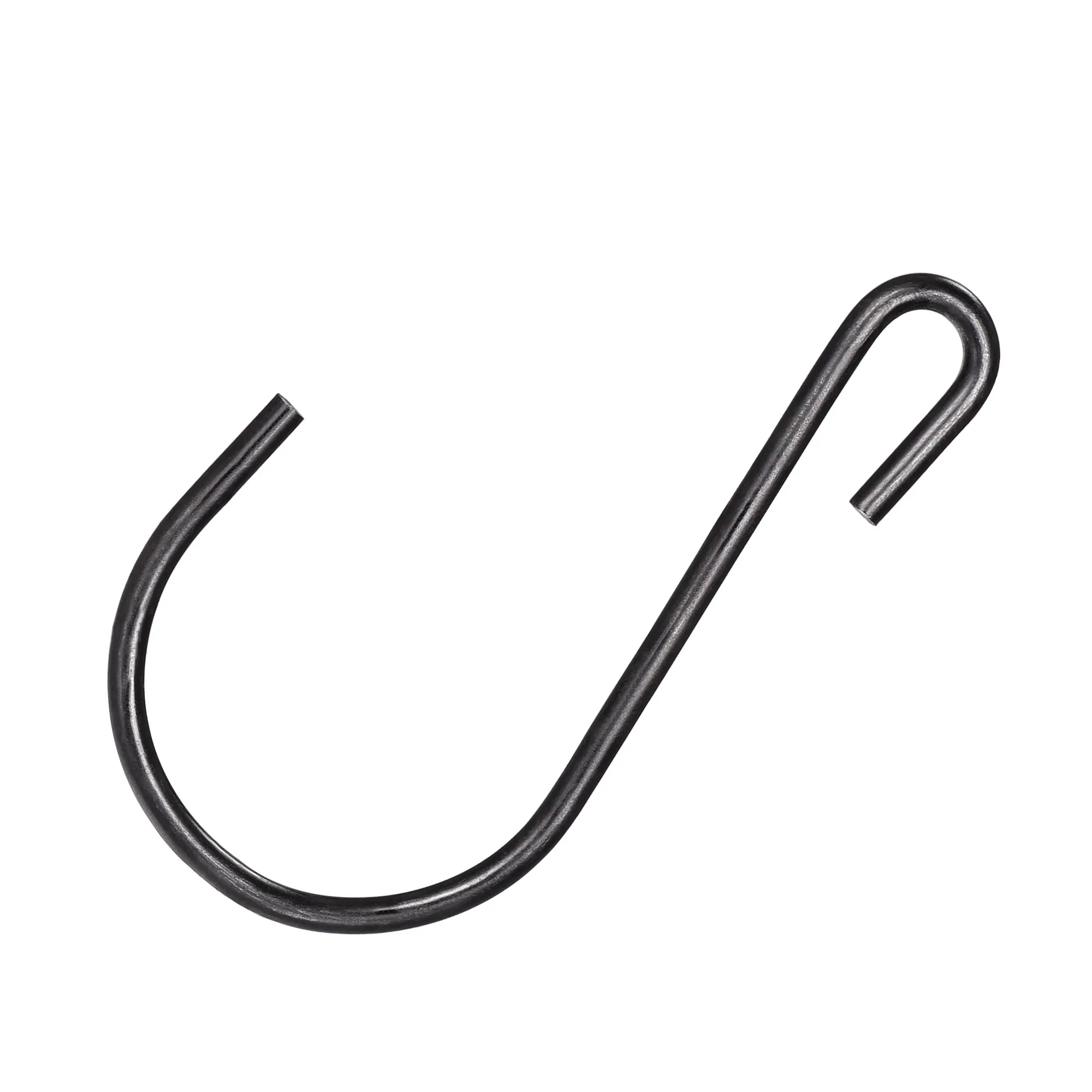 

Uxcell 18 шт. S подвесные крючки 2,6x1,6 дюйма S-образная вешалка черного цвета