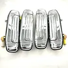 4 шт., сменные хромированные дверные ручки для Mitsubishi PAJERO 1992 1993 1994 1995 1996 1997