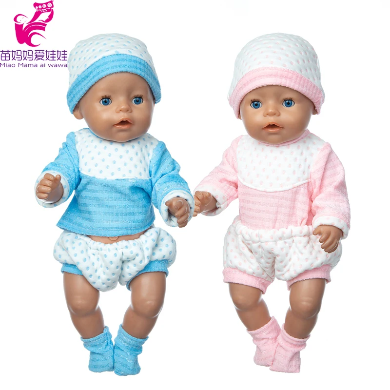 

Baby Doll Clothes 43cm For 17 inch Dolls Wears Toys Doll Children Birthday Gift