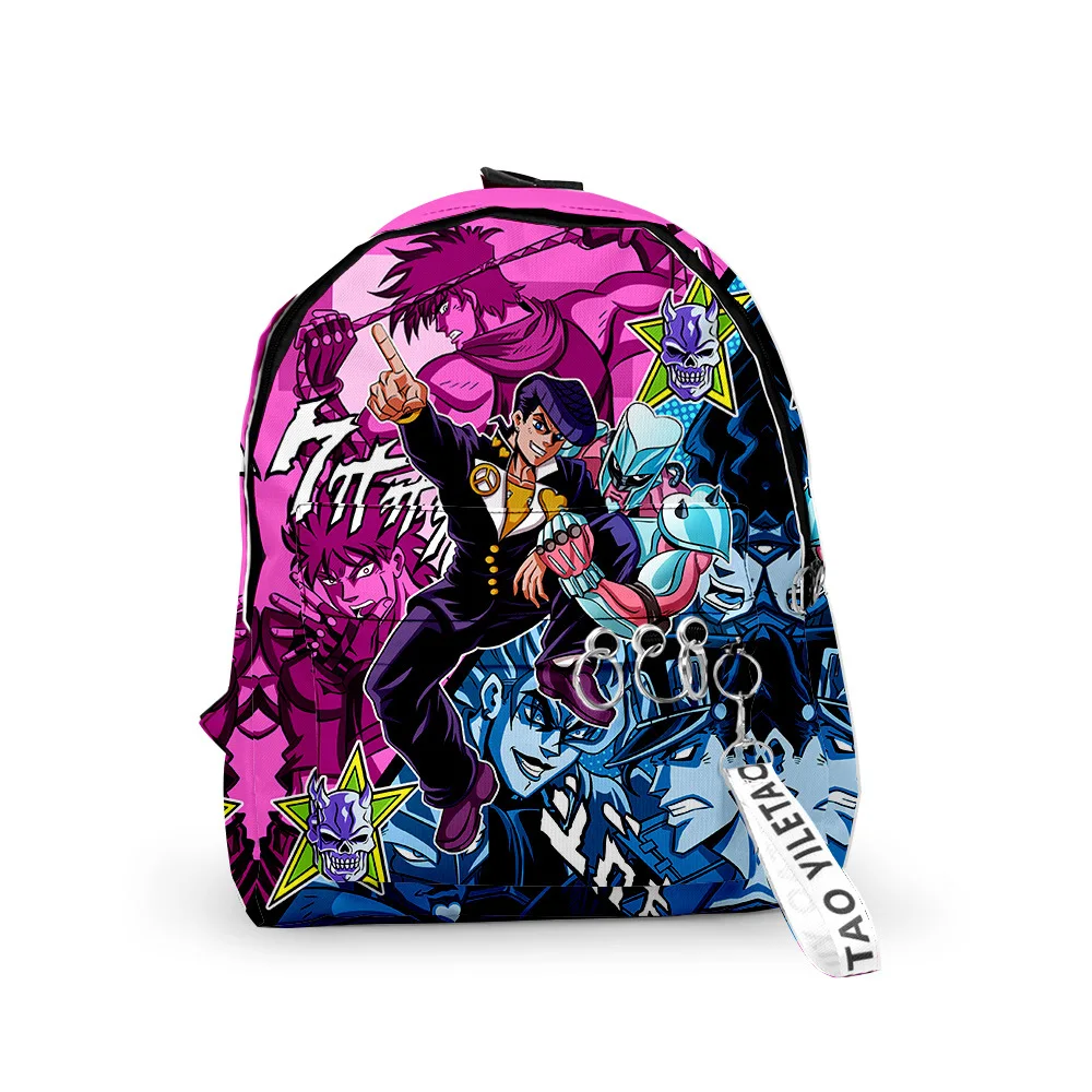 Рюкзак JOJO's невероятные приключения для мужчин и женщин мужская сумка школьный