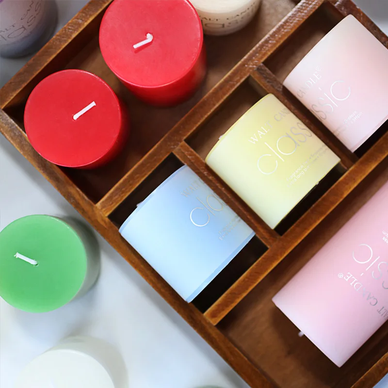 Классические ароматические бездымные свечи 1 шт. романтические свадебные