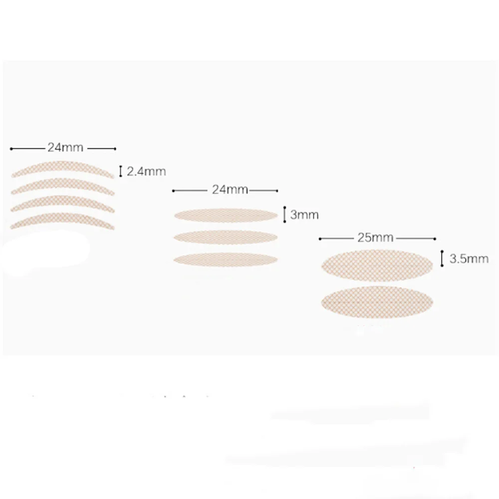 1 рулон Самоклеящаяся Двойная наклейка для век тени невидимый прозрачный глаз