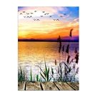 5D сделай сам, алмазная вышивка, мозаика, Пляжный Пейзаж, художественная отделка, узор, украшение для дома, ремесла