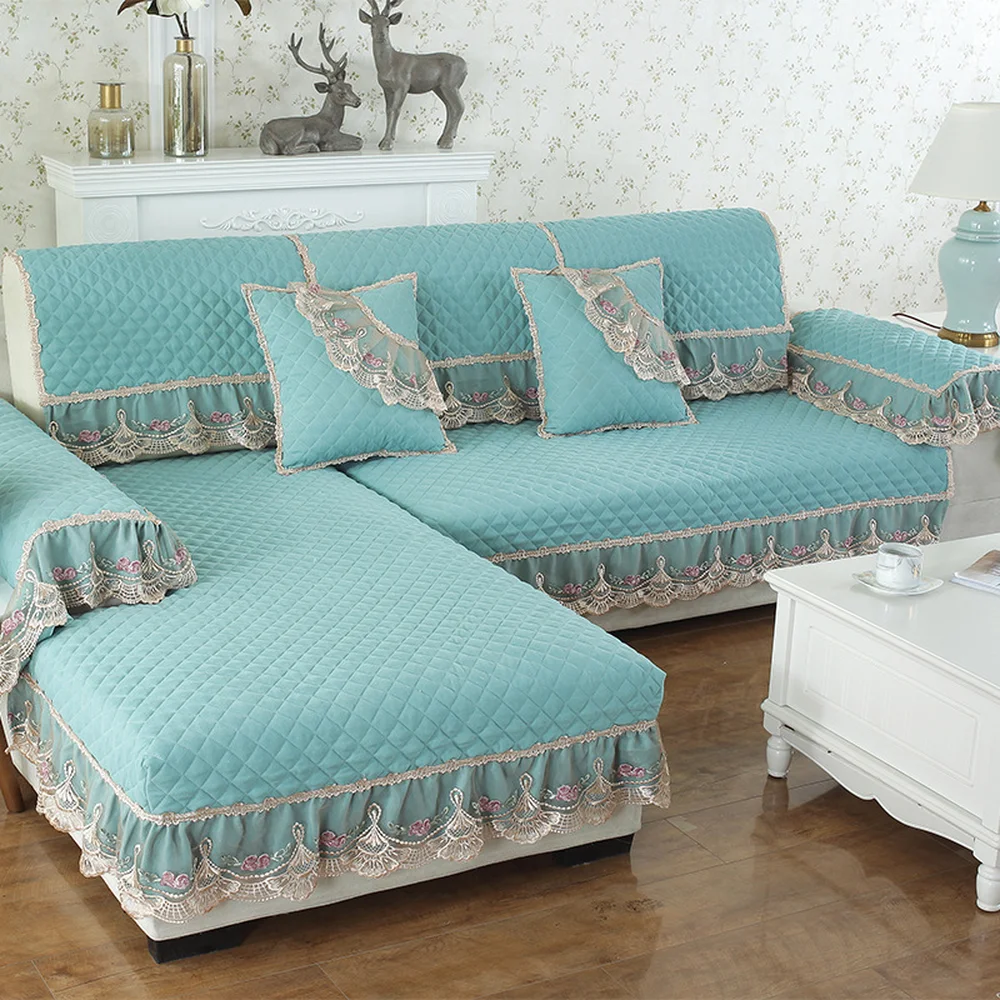 Роскошные европейские чехлы для диванов подушки Наволочки комбинированный