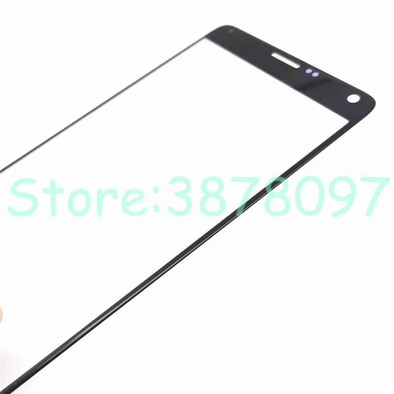 10 шт./лот сменный ЖК дисплей Передний сенсорный экран Стекло Внешний Объектив