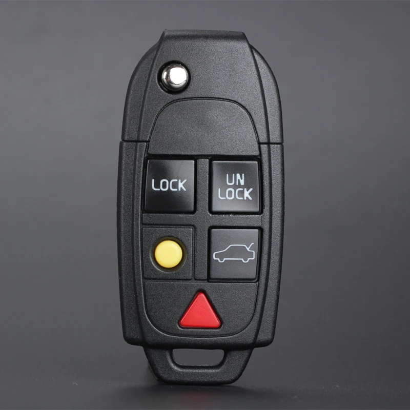 Черный складной ключ с шестью кнопками сменный корпус для пульта ДУ Cx90/S80