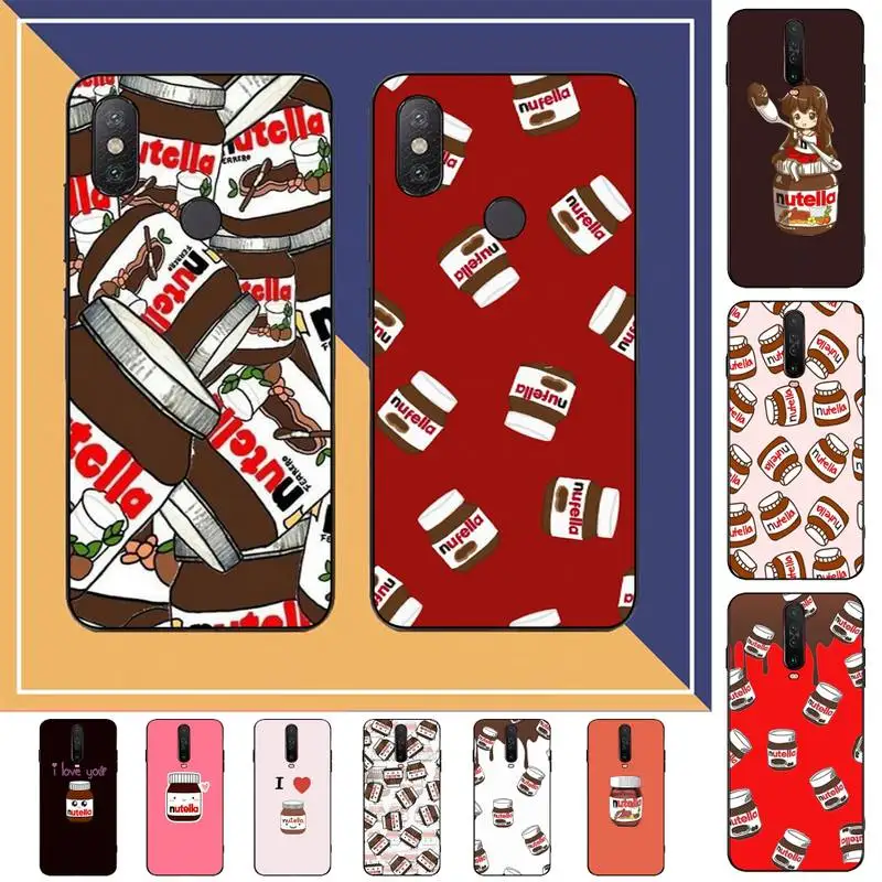 

Food Nutella Phone Case for Redmi Note 8 7 9 4 6 pro max T X 5A 3 10 lite pro