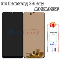 original amoled for samsung galaxy a31 lcd with touch digitizer complete assembly a315 a315f a315fds display 100 tested