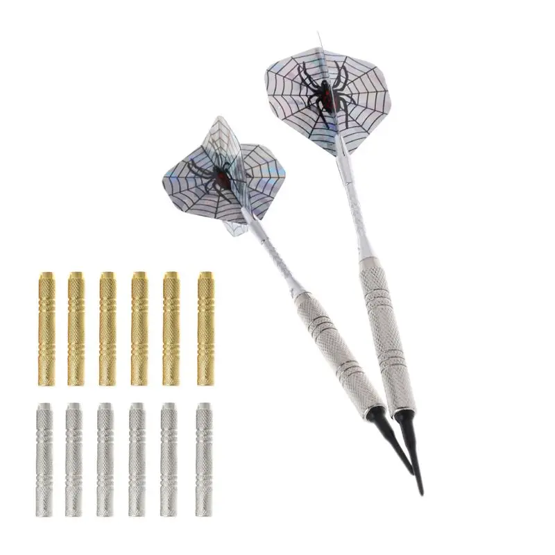 

6pcs Dart Barrel For Nylon/Steel Darts Tip Dart Accessories 47mm 12g 2BA Thread