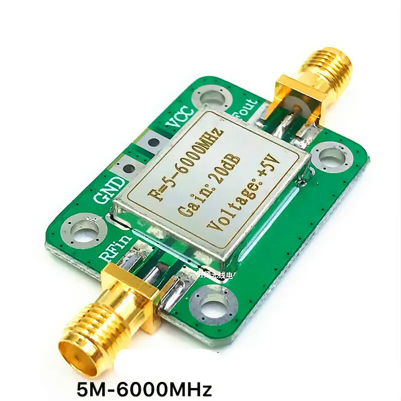 Новый 5M - 6GHz RF ультра-Широкополосный усилитель средней мощности 20 дБ | Электронные