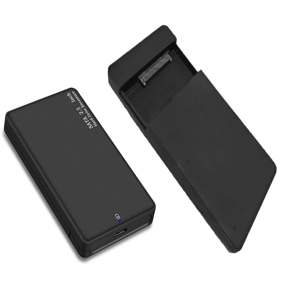 2 5 дюйма HDD SSD Корпус Sata к USB 3 0 адаптер бесплатно Гбит/с коробка жесткий диск корпус