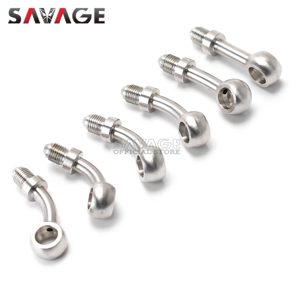 Мотоциклетный тормозной шланг внешний адаптер для трубы Масляный фитинг банджо