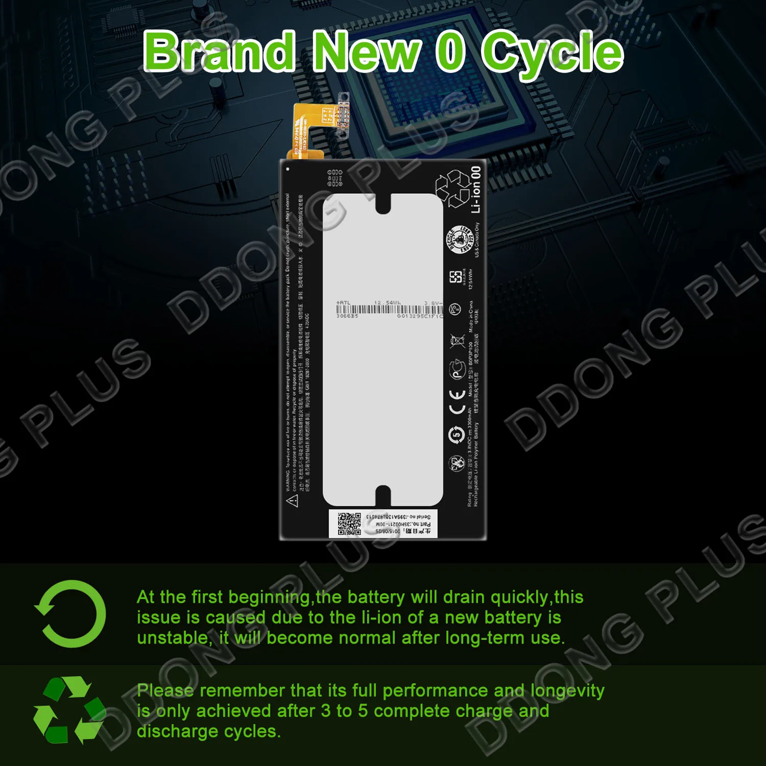 B0P3P100 аккумулятор для HTC One M8 6995LVW 35H00214-00M запасная часть ремонта - купить по