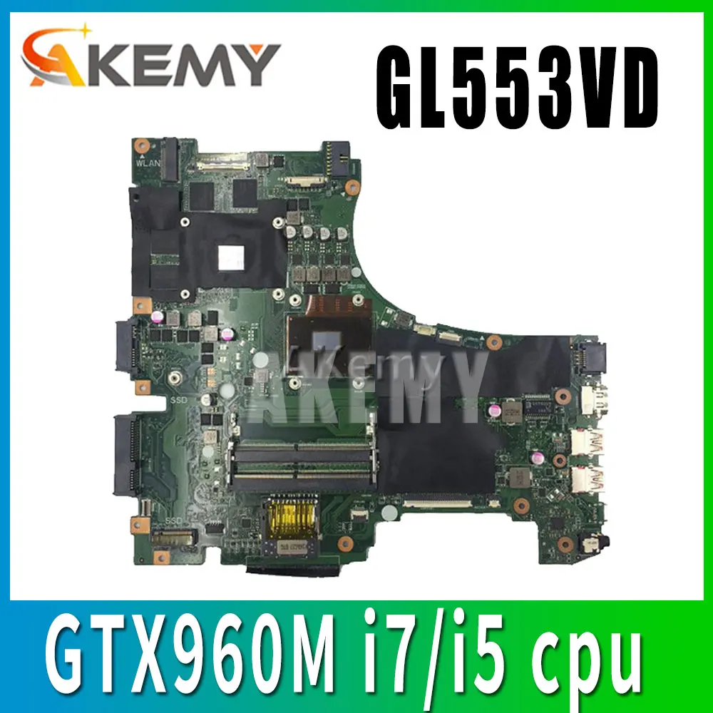 Обмен! Материнская плата для ноутбука ROG ASUS GL553VD GL553VE GL553VW GL553V GL553 оригинальная