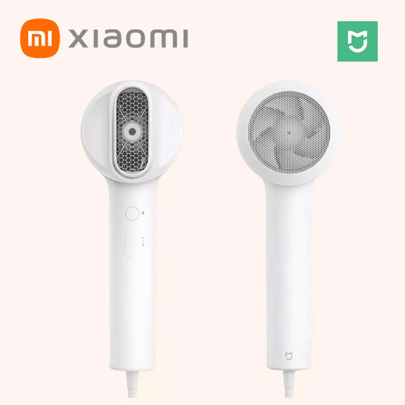 

Новый Ионный водонепроницаемый бесшумный фен для волос Xiaomi Mijia, интеллектуальная защита, контроль температуры, быстрая сушка волос без повр...