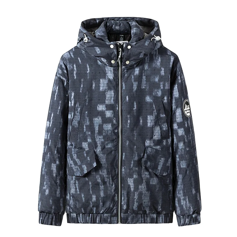 

New Winter Parkas For Men Padded Jacket Men's Thick Coat Casual Camouflage Coat Warm Hooded Men's Parkas Clothing Winter Parkas