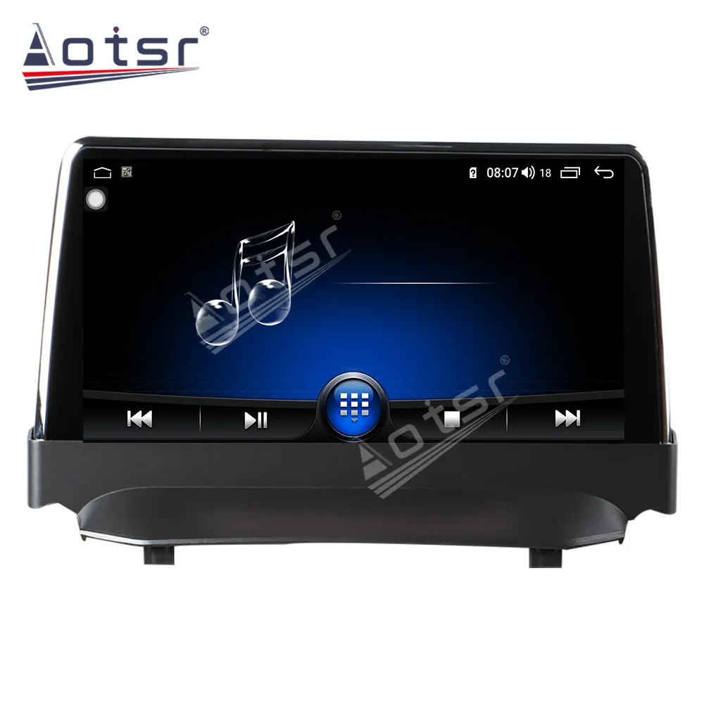 Android 9 0 32 ГБ/64 ГБ Автомобильный GPS Navi авто стерео для ford Fiesta 2008-2016 магнитофон