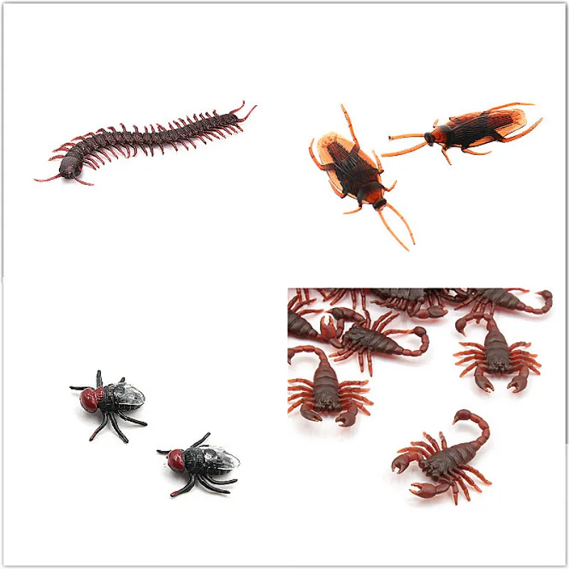 

1Pcs April Fools DayToys Sham Toy Lifelike Simulation Rubber Cockroach Gags & Practical Jokes Prop Decorations